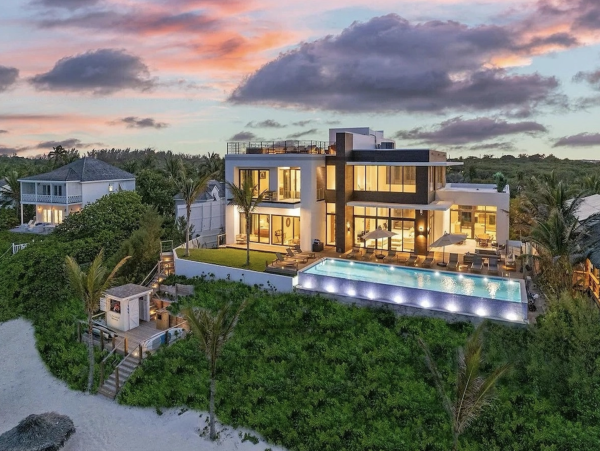 Bahamas Beachfront Villa Rental Harbour Island Vacation Rental