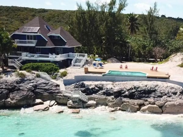 Luxury Exuma Beachfront Villa Rental with Private Pool