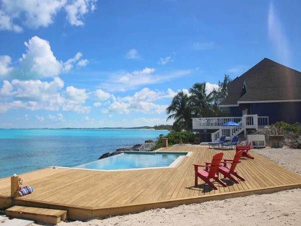 Luxury Exuma Beachfront Villa Rental with Private Pool
