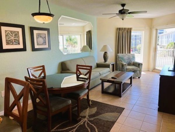 On Beach Treasure Island Vacation Condo Two Bedroom