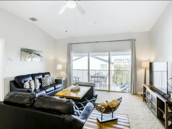 Gulf Water View Condo w/Balcony