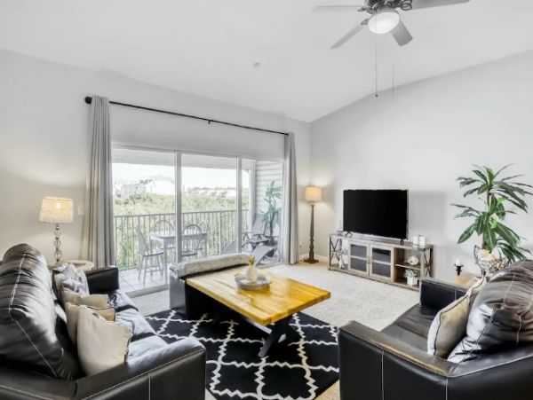 Gulf Water View Condo w/Balcony