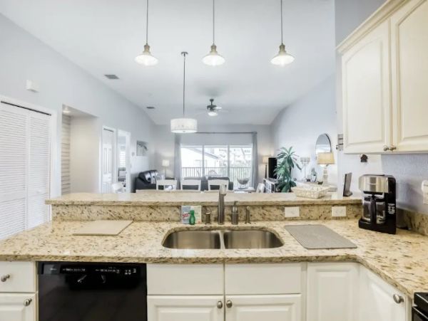 Gulf Water View Condo w/Balcony
