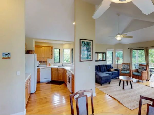 Wonderful Hanalei Villa with 3 Bedrooms