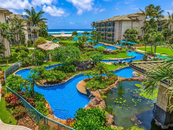 Oceanfront Condo Kapaa 2 Bedrooms