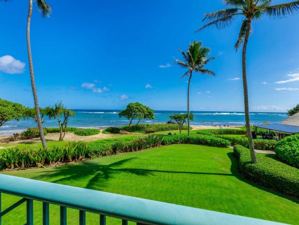 Oceanfront Condo Kapaa 2 Bedrooms