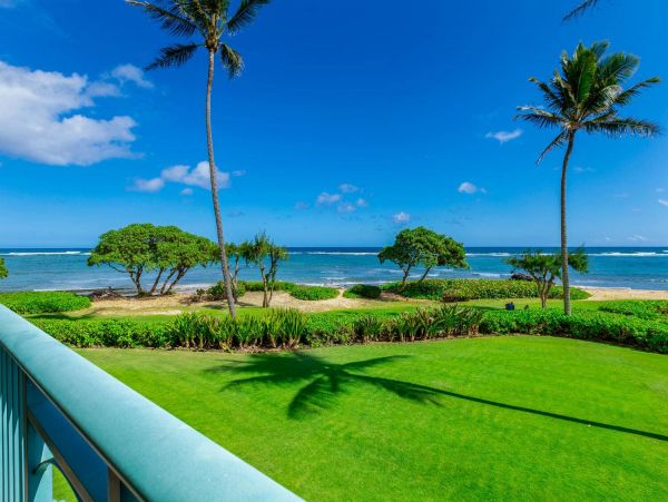 Oceanfront Condo Kapaa 2 Bedrooms