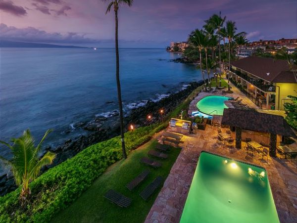 Ocean Front Kahana Vacation Condo Sleeps Six Guests
