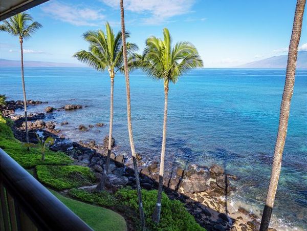 Ocean Front Kahana Vacation Condo Sleeps Six Guests