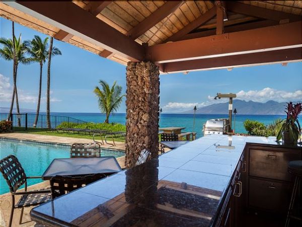 Ocean Front Kahana Vacation Condo Sleeps Six Guests
