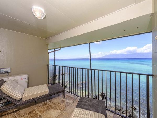 Ocean Front Kahana Vacation Condo Sleeps Six Guests