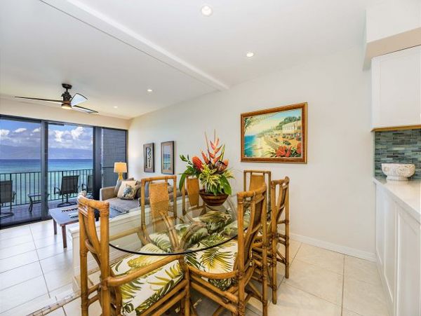 Ocean Front Kahana Vacation Condo Sleeps Six Guests