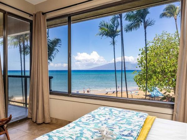 Kahana Oceanfront Two Bedroom Vacation Rental Condo