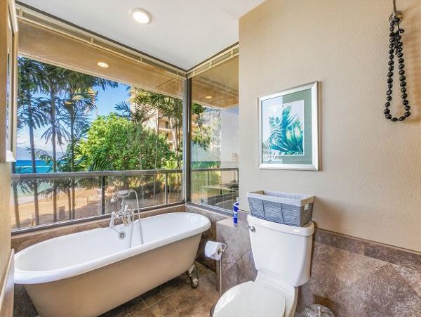 Kahana Oceanfront Two Bedroom Vacation Rental Condo