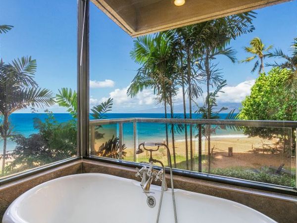 Kahana Oceanfront Two Bedroom Vacation Rental Condo