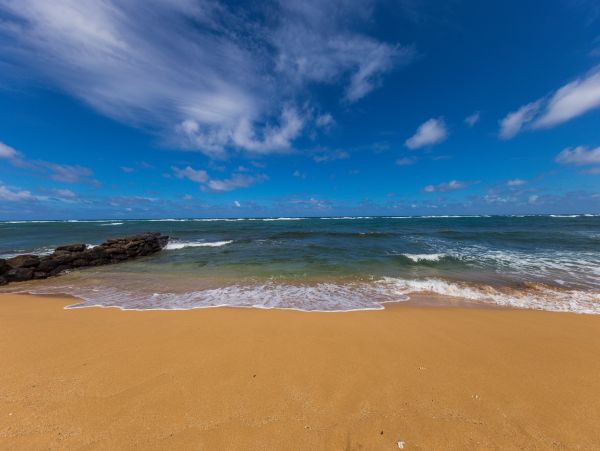 Kapa'a Two Bedroom Luxurious Oceanfront Retreat