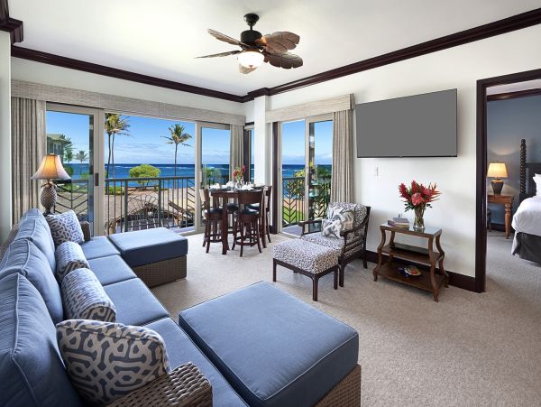 Kapaa Condo Oceanfront with 2 Bedroom