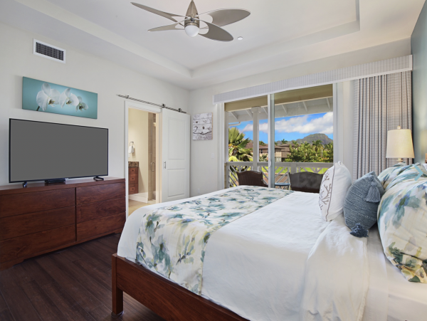Golf Course & Ocean View Vacation Rental in Poipu