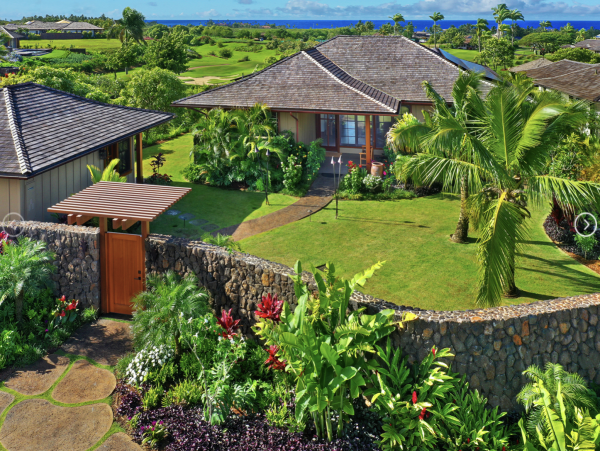 Balinese Inspired luxury Estate Home Kauai South Shore