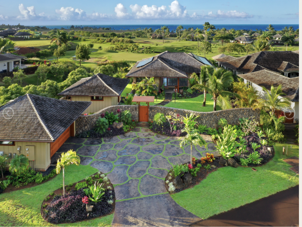 Balinese Inspired luxury Estate Home Kauai South Shore