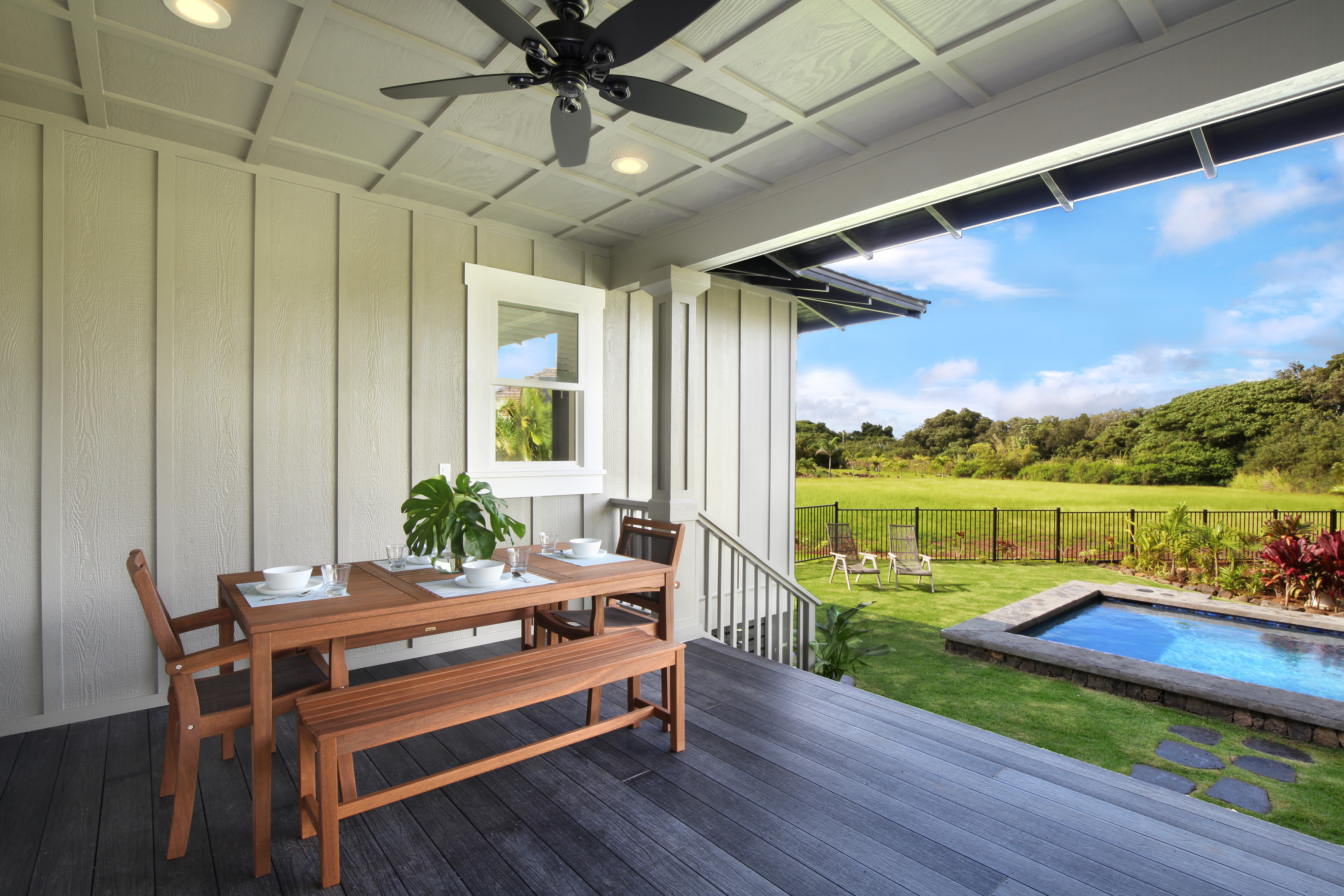 Koloa Vacation Home Four Bedroom Walk to Beach