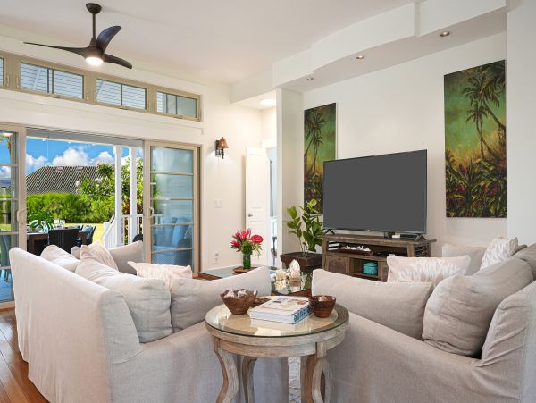 Poipu Walk to Beach Three Bedroom Vacation Rental