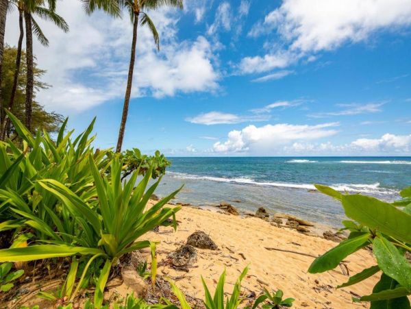 Spacious Kauai Beachfront 4 Bedroom Vacation Rental Ocean Views