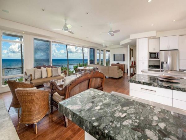 Spacious Kauai Beachfront 4 Bedroom Vacation Rental Ocean Views