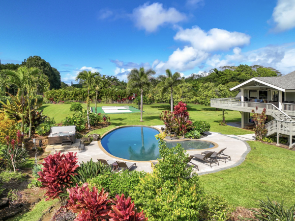 Kauai Luxury Six Bedroom Vacation Pool Home