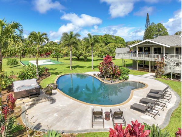 Kauai Luxury Six Bedroom Vacation Pool Home