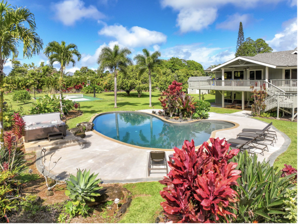 Kauai Luxury Six Bedroom Vacation Pool Home
