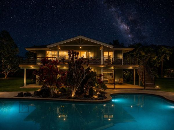 Luxurious Kauai Retreat - Six Bedroom Vacation Pool Home