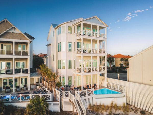 Eight Bedroom Gulf Front Vacation Rental in Panama City Beach