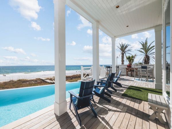 Eight Bedroom Gulf Front Vacation Rental in Panama City Beach
