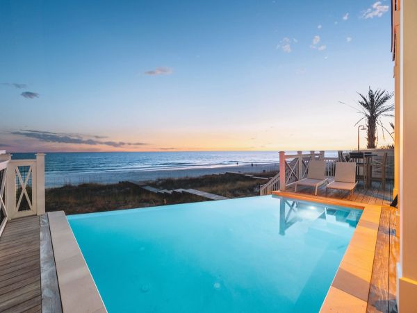 Eight Bedroom Gulf Front Vacation Rental in Panama City Beach