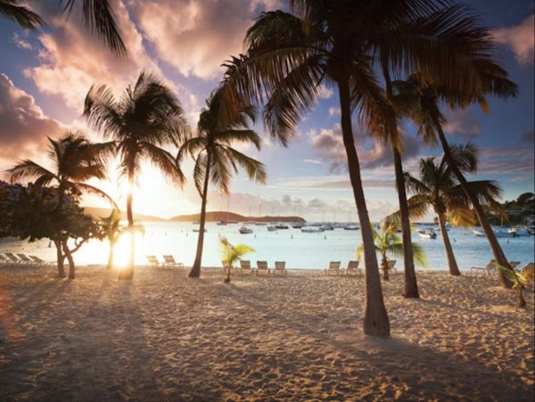 St. Thomas Vacation Condo Two Bedroom Walk to Beach