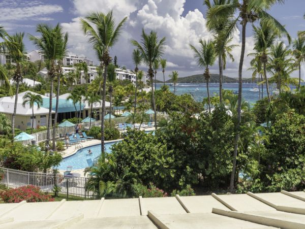St. Thomas Vacation Condo Two Bedroom Walk to Beach
