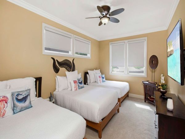 Luxury Wailea Vacation Villa Three Bedroom Walk to Beach