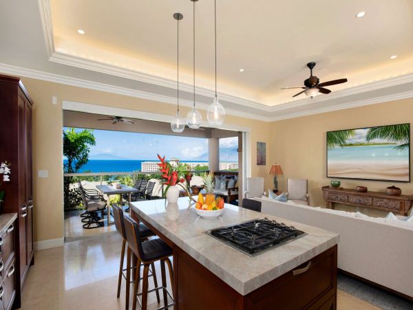 Luxury Wailea Vacation Villa Three Bedroom Walk to Beach