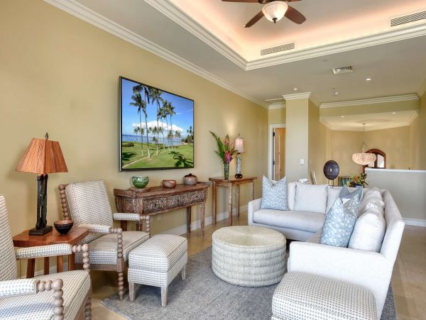 Luxury Wailea Vacation Villa Three Bedroom Walk to Beach