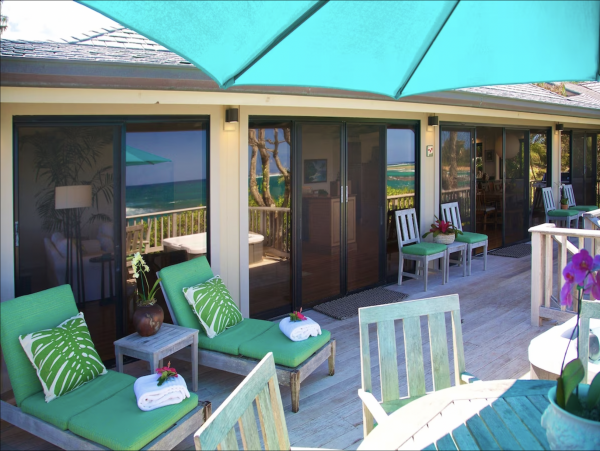 Oceanfront 5,000 sq Ft Vacation Villa Kauai