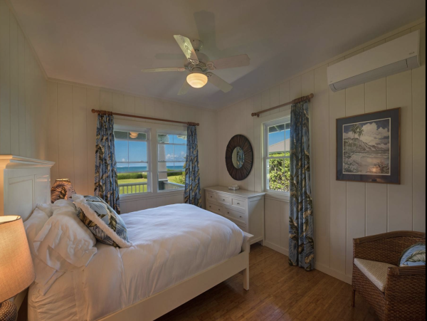 Side By Side Two Beachfront Homes Hanalei Bay