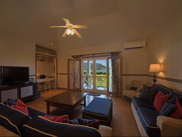 Side By Side Two Beachfront Homes Hanalei Bay