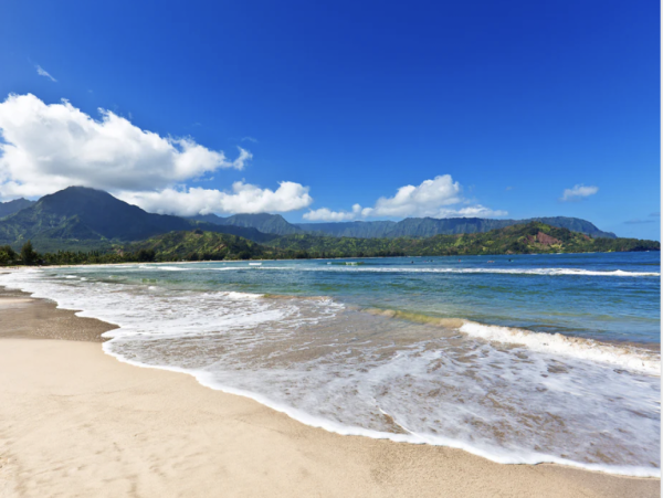 Side By Side Two Beachfront Homes Hanalei Bay