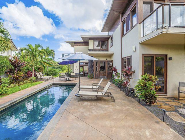 Luxury Kaui Vacation Villa with Private Pool Sleeps 10 Guests