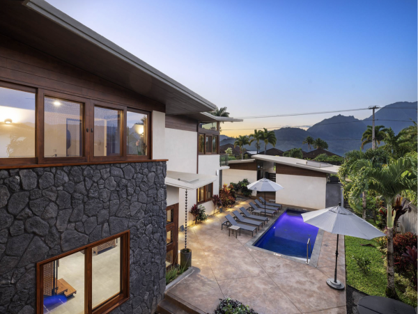 Luxury Kaui Vacation Villa with Private Pool Sleeps 10 Guests