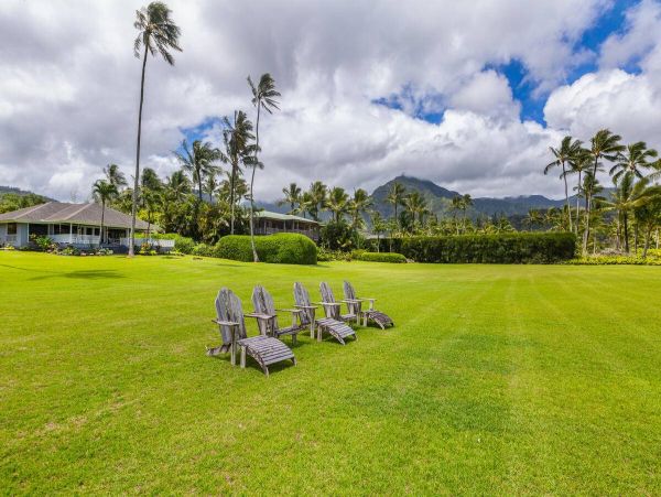 Hanalei Bay Beachfront Vacation Rental - Kauai North Shore Luxury Home