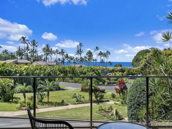 Maui One Level Luxury Interior Views of Pacific