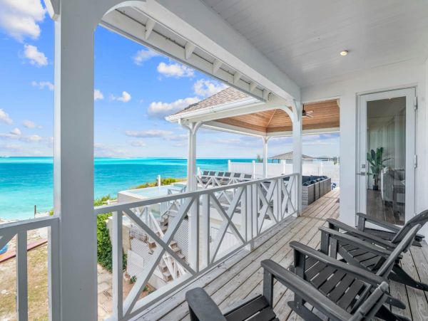 Ocean Front Exuma Vacation Home Six Bedroom
