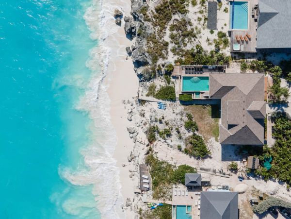 Ocean Front Exuma Vacation Home Six Bedroom